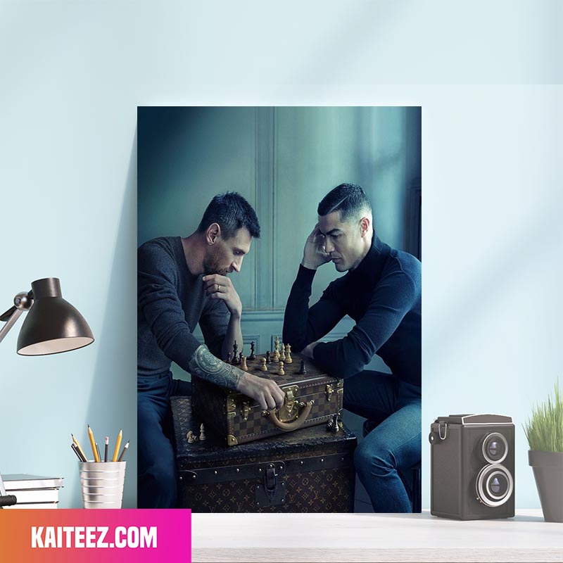 Messi & Cristiano Ronaldo Posted A Photo Together In A Louis Vuitton  Advertisement 😍 #LouisVuitton 😍 