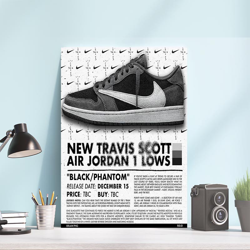 Louis Vuitton x Air Jordan 1 Concept Poster - Kaiteez