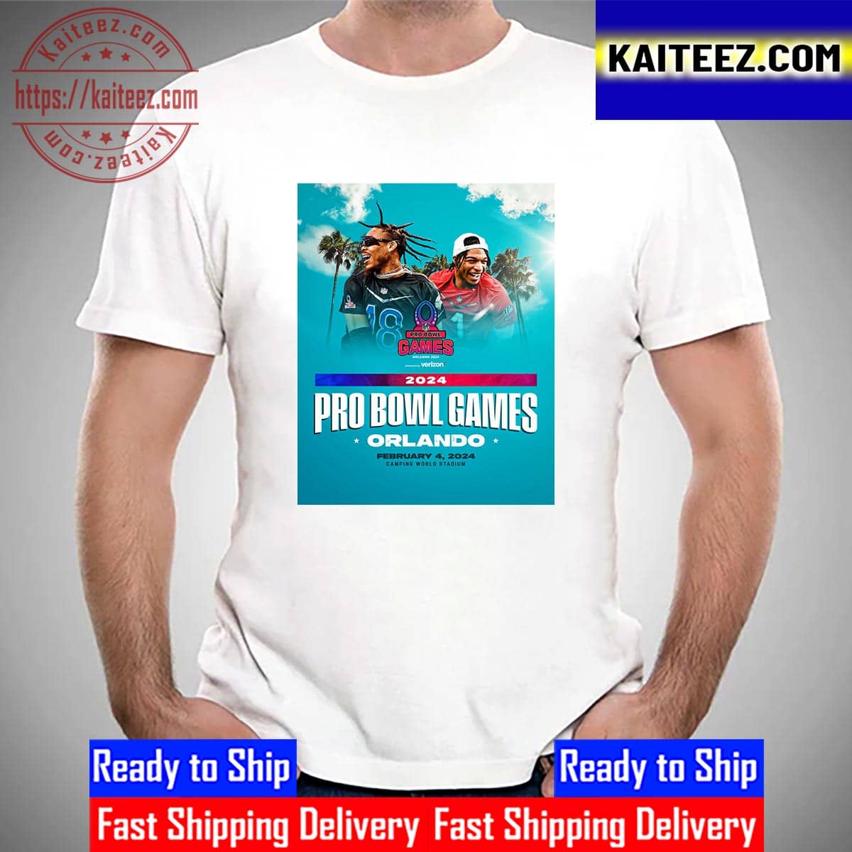 The 2024 NFL Pro Bowl Games Are Heading to Orlando All Over Print Shirt -  Byztee