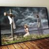 Christian Canvas Wall Art – Jesus Canvas – God Is My Booter Canvas