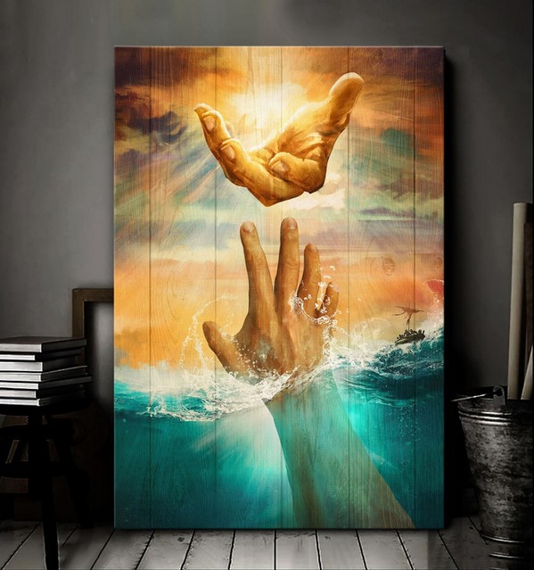 Jesus – Reach his hand Canvas