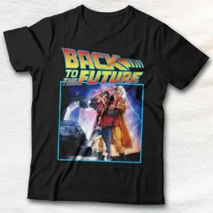 Back to The Future Movie Unisex Vintage Gift For Friends T-shirt