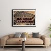 2022 National Champions Georgia Bulldogs Home Decor Poster Canvas