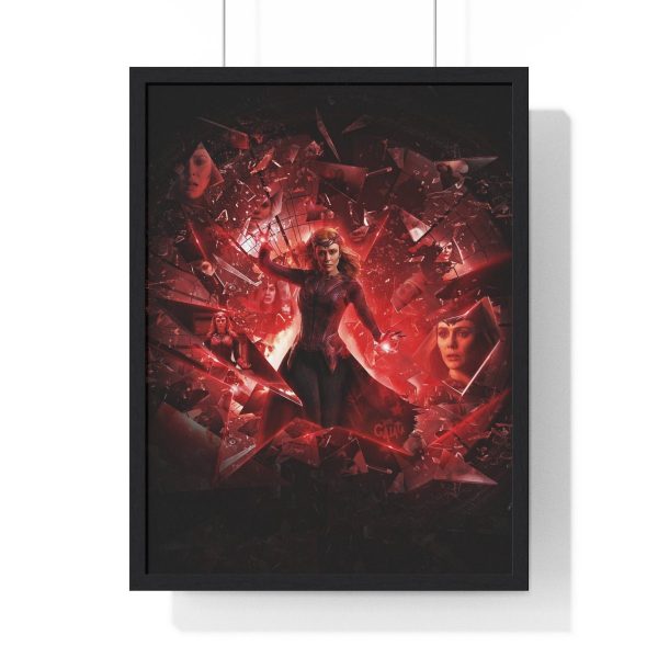 2022 Scarlet Witch Multiverse Of Madness Poster Canvas