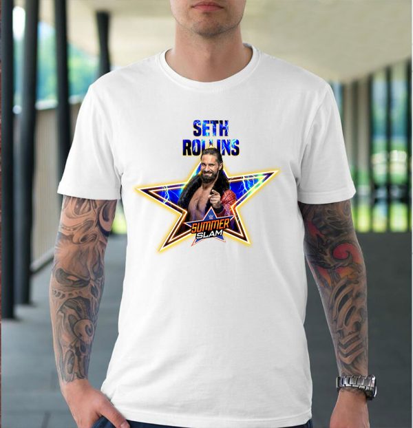 2022 Seth Rollins SummerSlam WWE T-Shirt