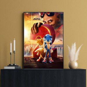 Sonic Prime Season 2 Official Poster Home Decor Poster Canvas - Byztee