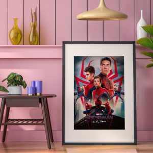 3 Spiderman No Way Home Wall Art Home Decor Poster Canvas