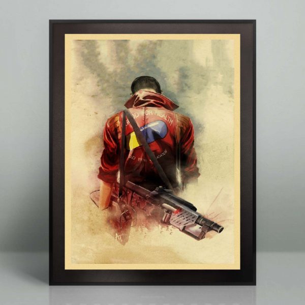 Akira Anime Cyberpunk Movie Poster Art Decor Home