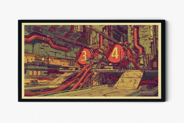 Akira Anime Cyberpunk Movie Wall Decor Poster Canvas