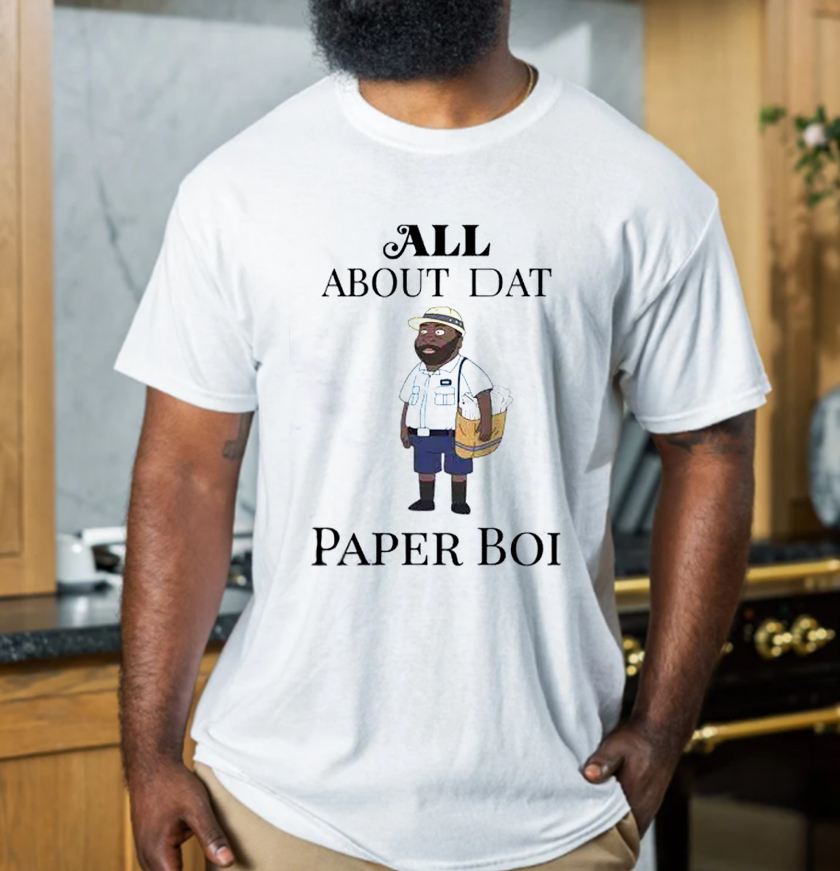 All About Dat Paper Boi Design Cartoon T-Shirt - Kaiteez