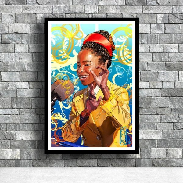 Amanda Gorman Wall Art Home Decor Poster Canvas