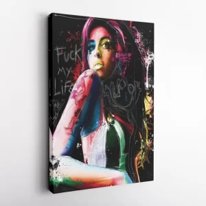 Amy Winehouse Wall Art Home Decor Poster Canvas