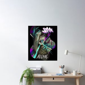 Arcane 2021 League Of Legends Jinx Posters Canvas