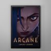 Arcane Jinx Powder Young And Old LOL Art Print Poster Canvas