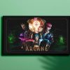 Arcane Jinx Vi League Of Legends Poster Canvas Wall Hanging