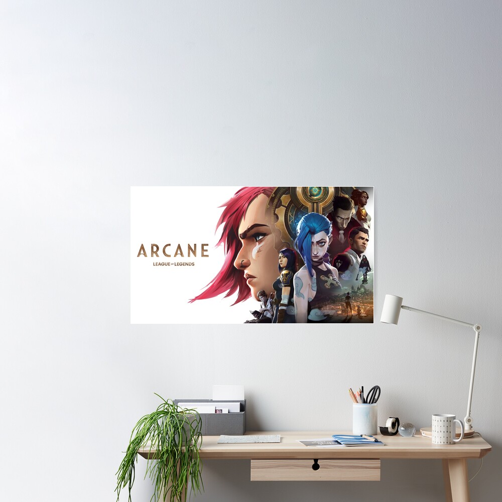 Arcane League Of Legends Poster Canvas