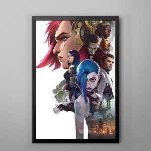 Arcane League Of Legends TV Show Poster Canvas