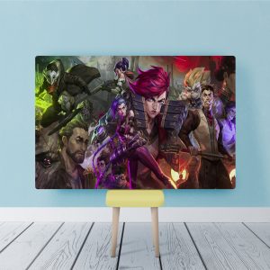 Arcane League Of Legends Wall Art 2022 Poster Canvas