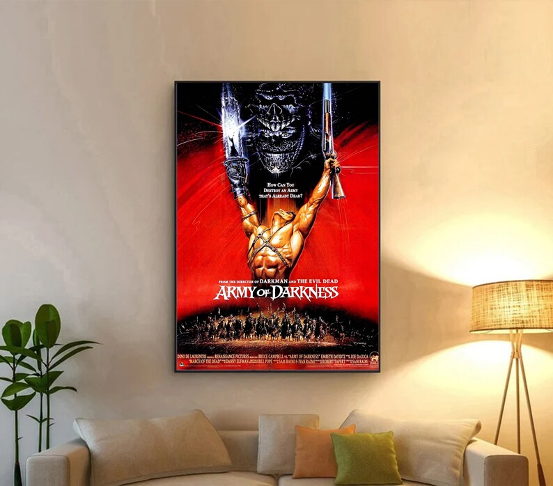 movie poster wall art