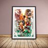 Attack On Titan Anime Movie Levi Ackerman Vintage Wall Art Home Decor Poster Canvas