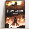 Attack On Titan Greetings Anime Movie Home Decor Poster Canvas