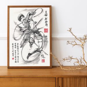 Attack On Titan Shingeki No Kyojin Anime Home Decor Poster Canvas