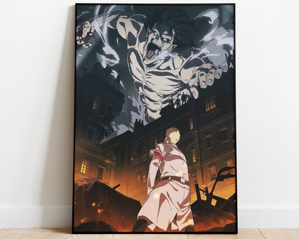 Attack On Titan Tetsuro Araki Home Decor Poster Canvas