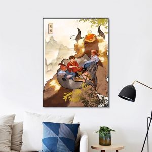 Avatar The Last Airbender Anime Wall Art Home Decor Poster Canvas