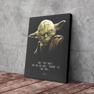Baby Yoda Star Wars Canvas Wall Art Home Decor Poster Canvas