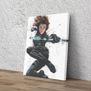 Black Widow Marvel Superhero Comics Wall Art Home Decor Poster Canvas