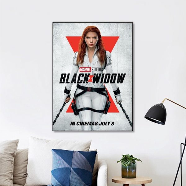 Black Widow Rachel Weisz Movie Wall Art Home Decor Poster Canvas