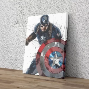 Captain America Marvel Superhero Comics Wall Art Home Decor Poster Canvas