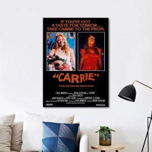Carrie Movie (1976) Vintage Wall Art Home Decor Poster Canvas