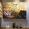 Christian Glamorous Lion And Jesus Wall Art Decor Poster Canvas