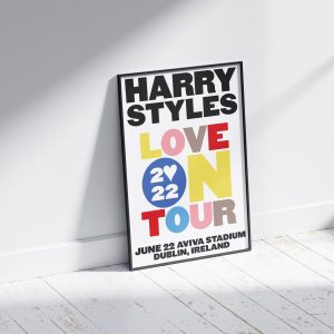Custom Harry Styles Love On Tour 2022 Poster