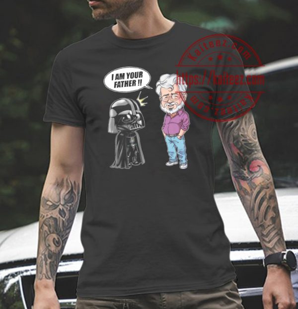 Darth Vader And George Fathers Day Star Wars T-Shirt