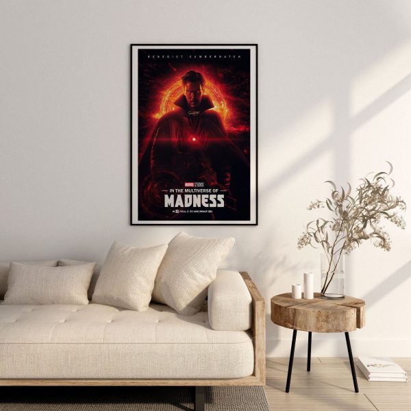 Doctor Strange 2 Multiverse Of Madness 2022 Poster Canvas