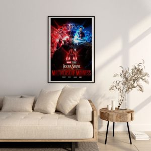 Doctor Strange 2 Multiverse Of Madness Movie Poster Canvas