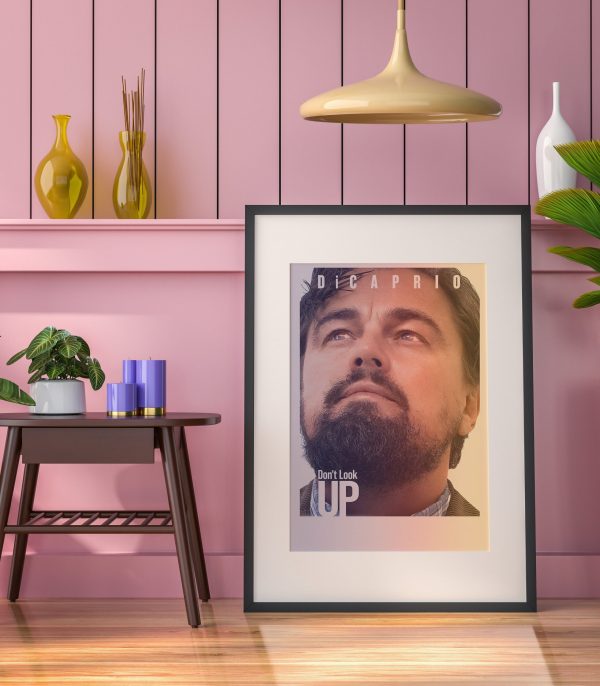 Don’t Look Up Leonardo DiCaprio Home Decor Poster Canvas