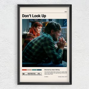 Don’t Look Up Movie 2021 Home Decor Poster Canvas