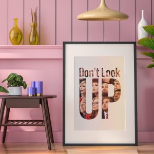 Don’t Look Up Movie Home Decor Poster Canvas