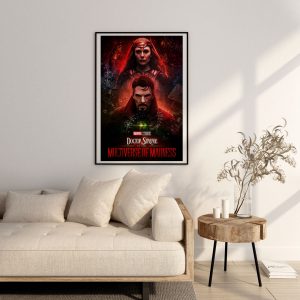 Dr Strange 2 Movie Multiverse Of Madness Wall Decor Poster Canvas
