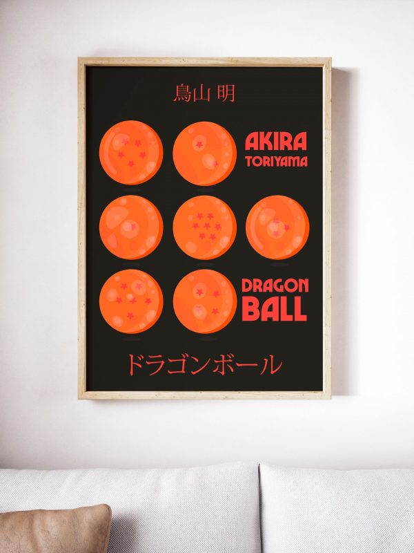 Dragon Ball Alternative Akira Toriyama Manga Japanese Anime Home Decor Poster Canvas