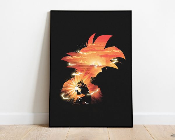 Dragon Ball Son Goku Movies Anime Japanese Home Decor Poster Canvas