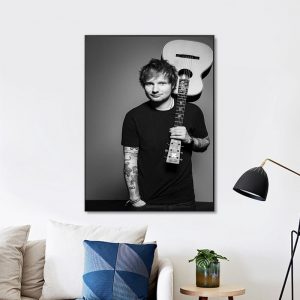 Ed Sheeran Wall Art Home Decor Poster Canvas