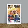 Foo Fighters Band Taylor Hawkins Design Nice Poster Canvas
