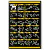 Formula 1 2022 PODIUM Season Calendar F1 Wall Poster