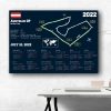 Formula 1 Bahrain GP International Circuit Poster