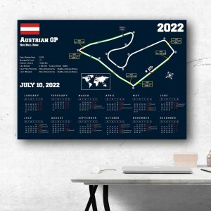 Formula 1 Austrian GP Red Bull Ring 2022 Season Poster