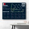 Formula 1 Belgian GP Circuit De SPA Francorchamps 2022 Poster